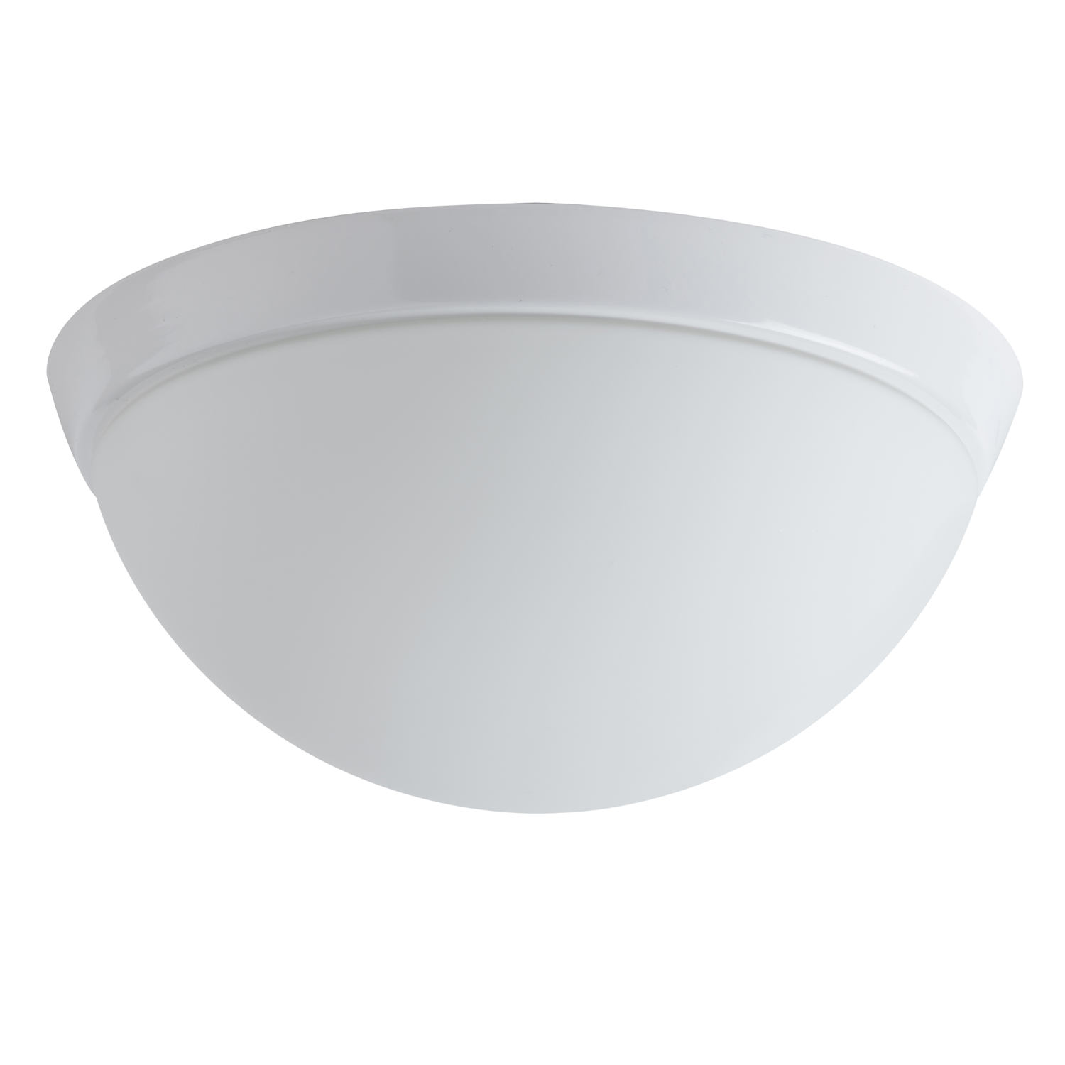 Bild 3: Ø 22 cm, weiß Opalglas-Deckenleuchte mit Zierring AURORA R1, Ø 22 bis 49 cm: Ø 22 cm, weiß