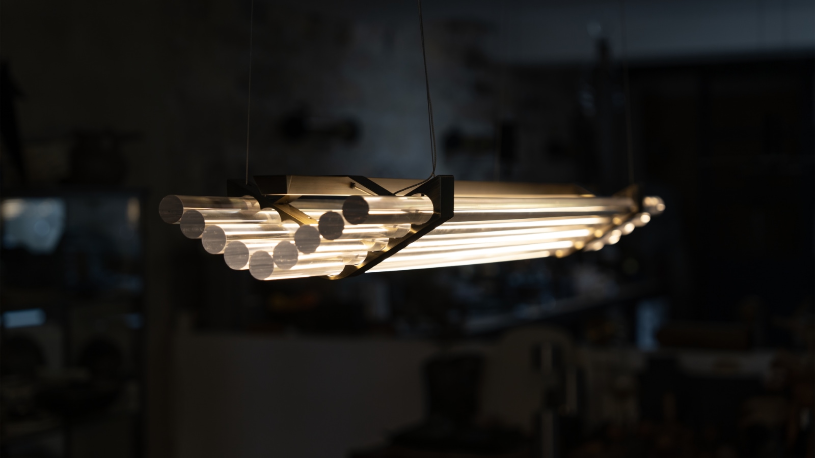 SEAGULL Hängeleuchte im Art déco-Stil, Bild 3 SEAGULL Hängeleuchte im Art déco-Stil, Bild 3