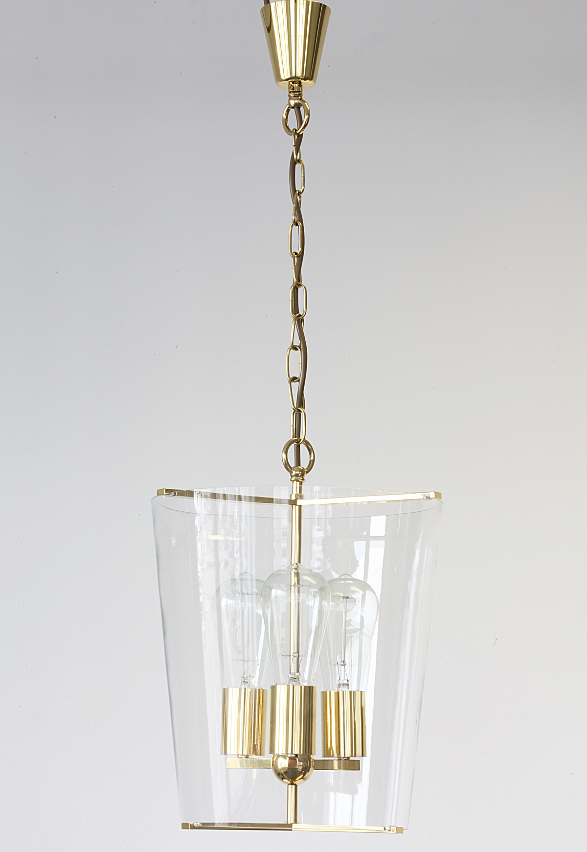 Exklusive, klassische Hängeleuchte mit Kristallglas-Zylinder, Bild 4