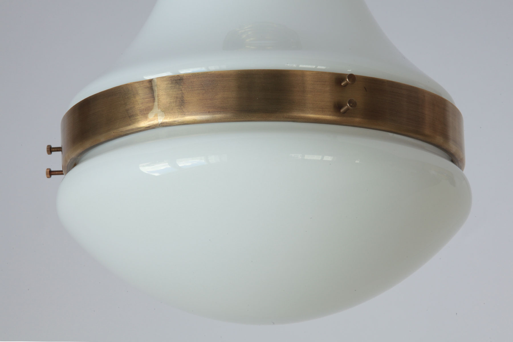 Classic Luzette Wall Light: Messing-Oberfläche: antik handpatinert
