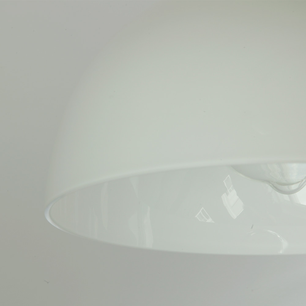 Gussarm-Wandleuchte mit kleinem Opalglas-Schirm YORK, Bild 8