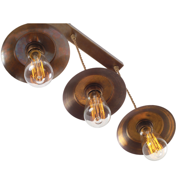 Dreifach-Pendelleuchte mit kleinen Schirmchen, Bild 7 Dreifach-Pendelleuchte mit kleinen Schirmchen, Bild 7