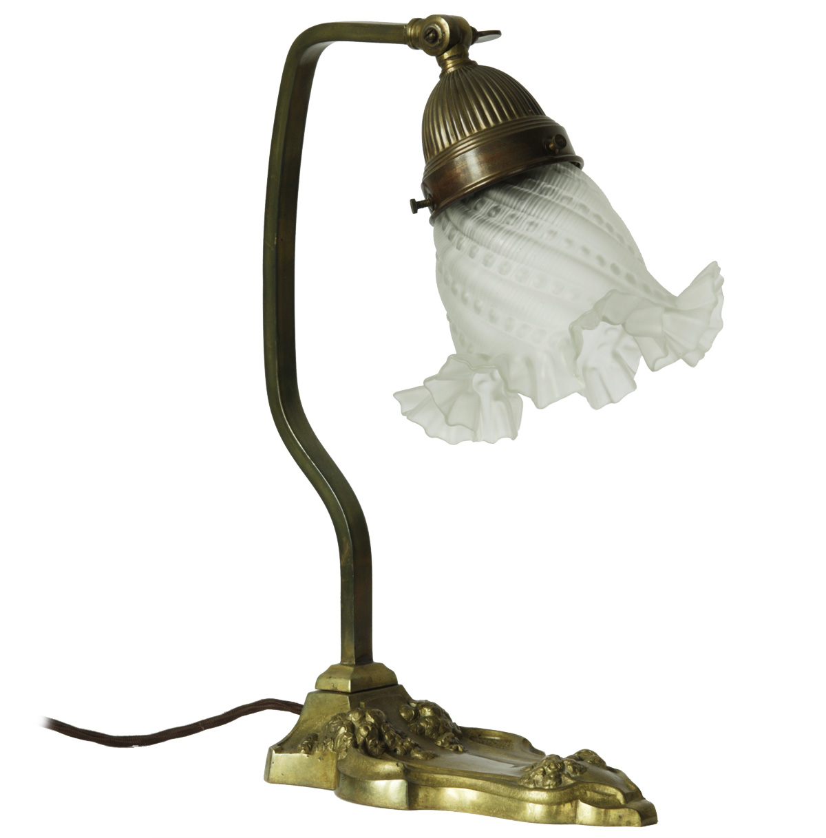 Antique Art Nouveau Table Lamp, Prague, ca. 1900 – SOLD