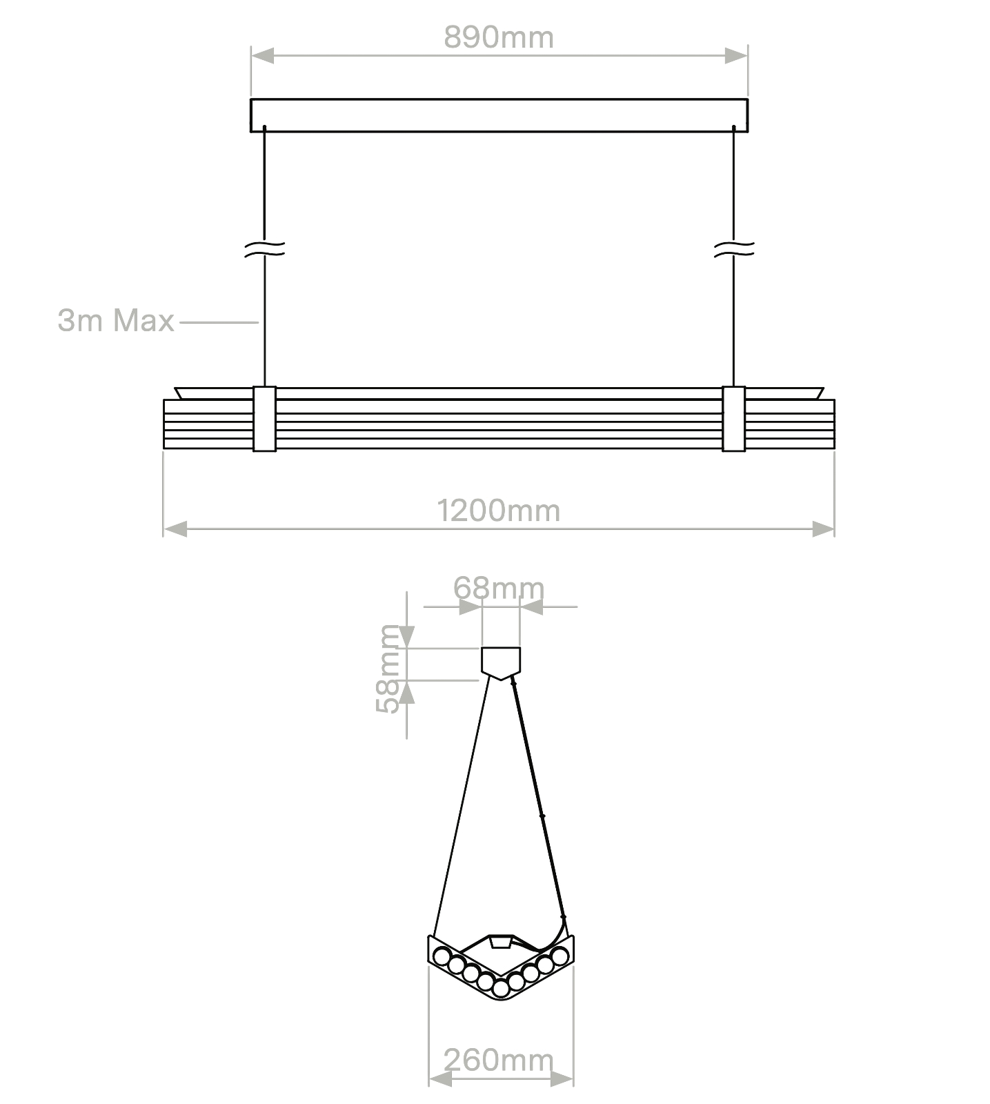 SEAGULL Hängeleuchte im Art déco-Stil, Bild 12 SEAGULL Hängeleuchte im Art déco-Stil, Bild 12
