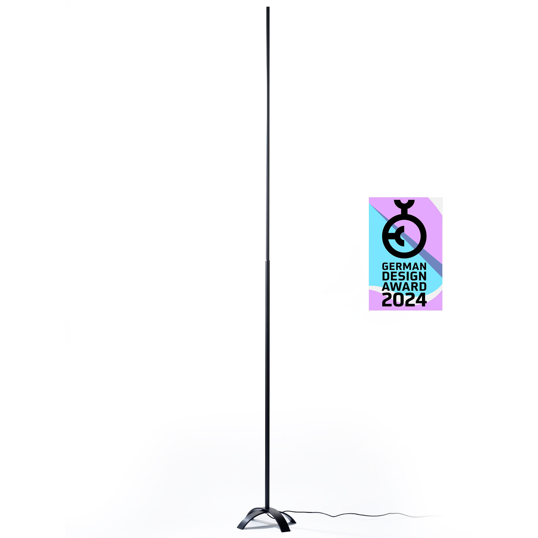 Designer Floor Lamp CONTRA: Minimalist Light Column for Indirect Lighting Designer Floor Lamp CONTRA: Minimalist Light Column for Indirect Lighting