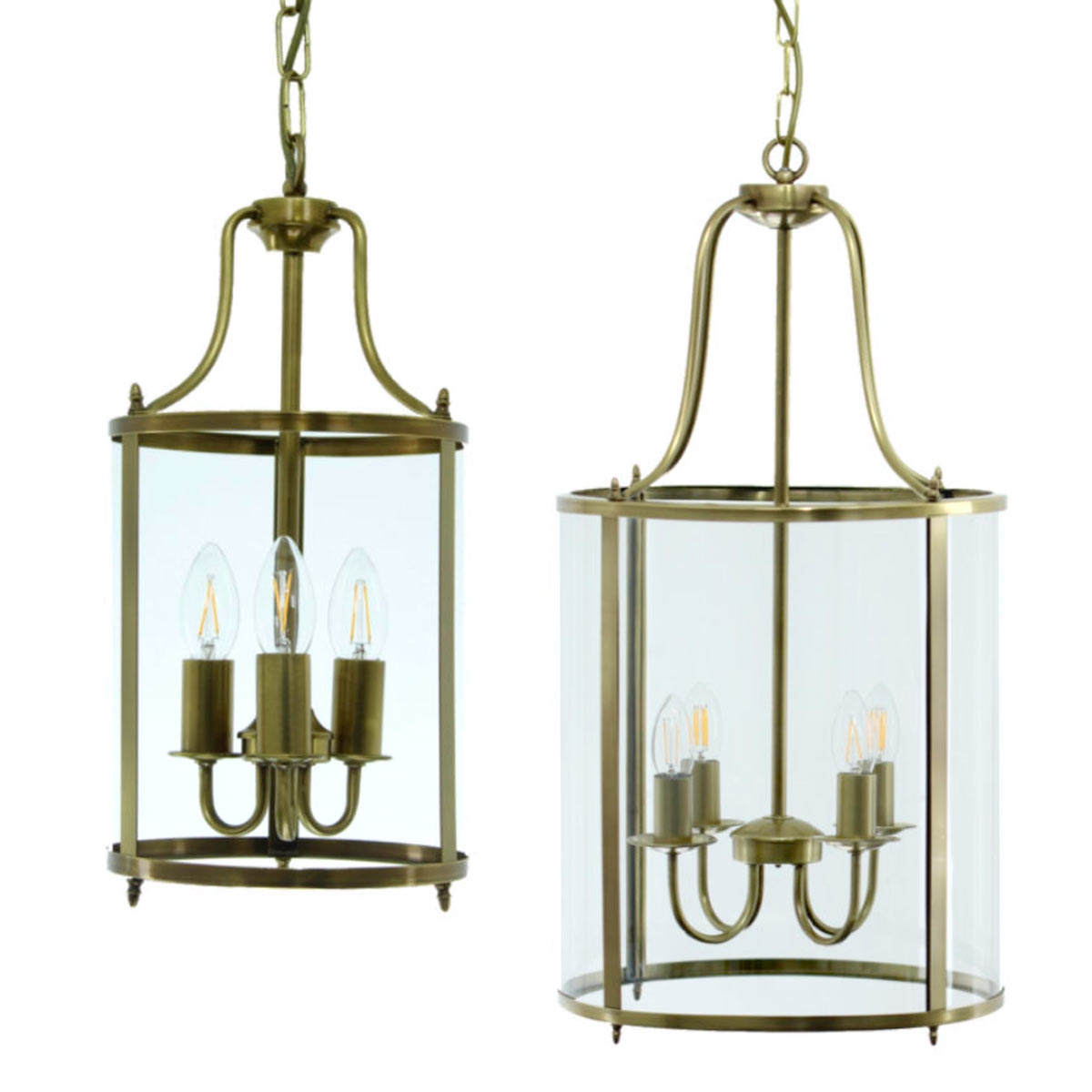 Runde Hänge-Laterne aus Frankreich, Ø 20–35 cm Runde Hänge-Laterne aus Frankreich, Ø 20–35 cm