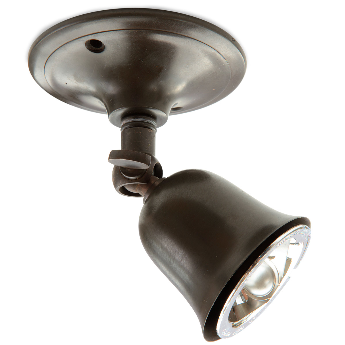 FLEUR Small Adjustabe Ceiling Spot Brass Fixture