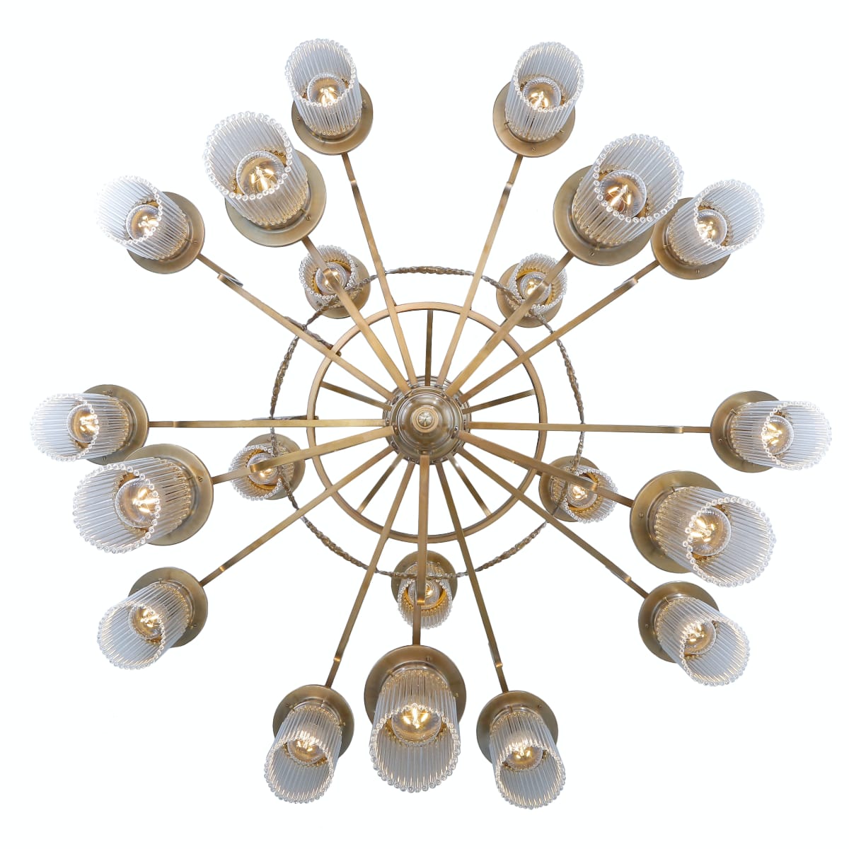 Großer Stile Floreale-Kristallglaslüster VENEZIA, Bild 4 Großer Stile Floreale-Kristallglaslüster VENEZIA, Bild 4