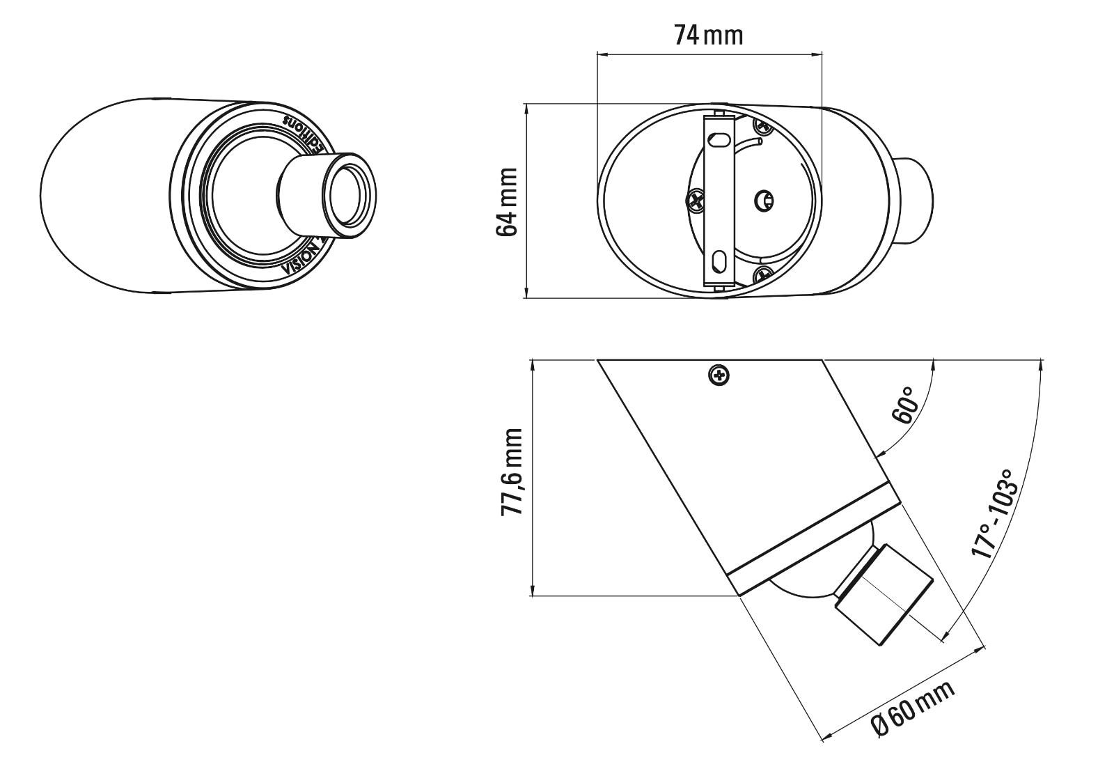 Wall Spotlight and Reading Light VISION 20/20, Fig. 11