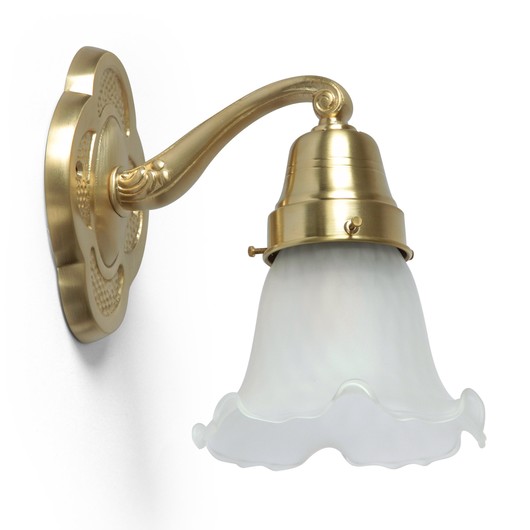 Baroque wall light with shamrock wall piece SOLON WL IV Baroque wall light with shamrock wall piece SOLON WL IV