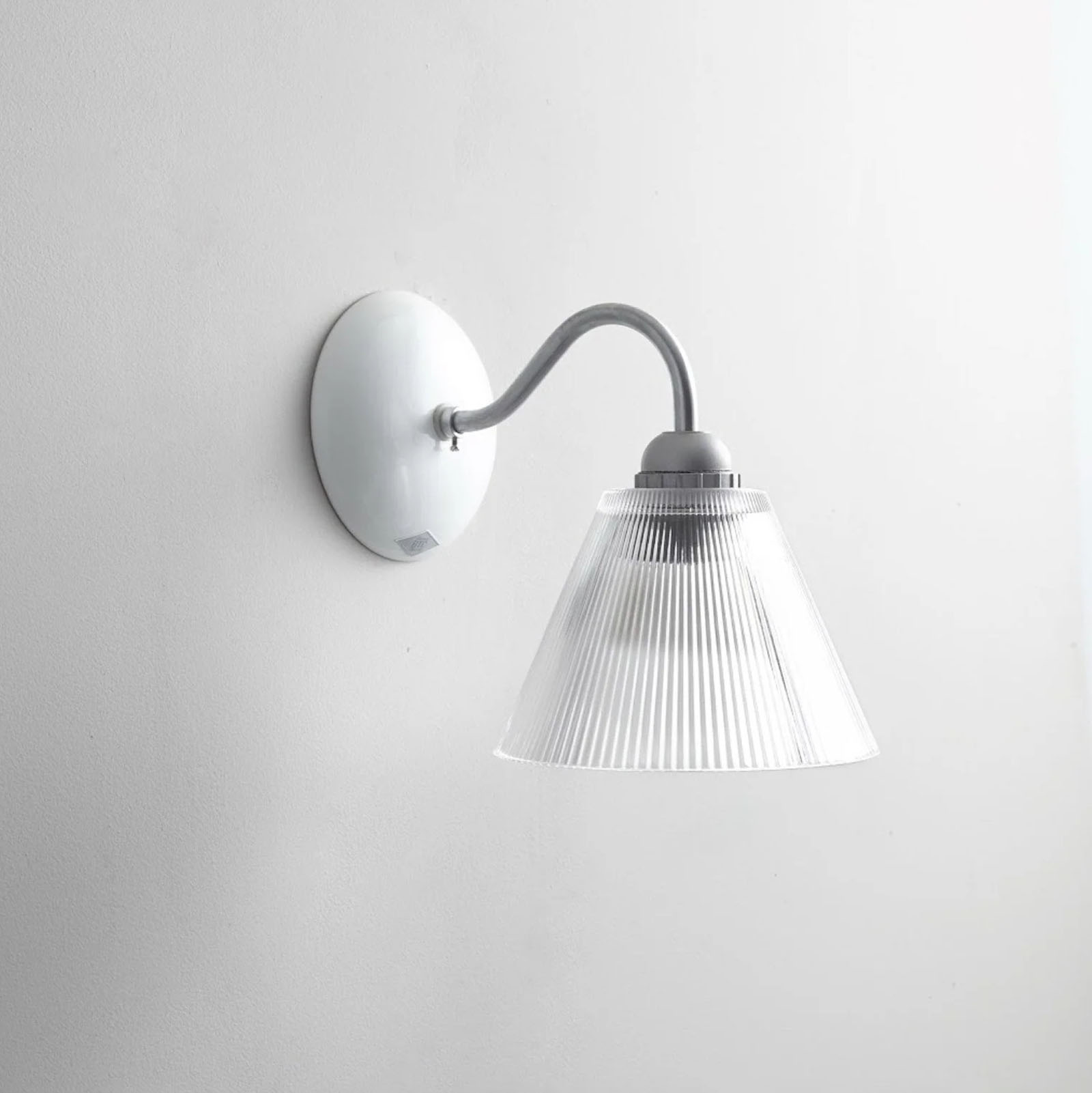 Kleine Wandlampe CIRCUS aus Glas und Porzellan, Bild 2