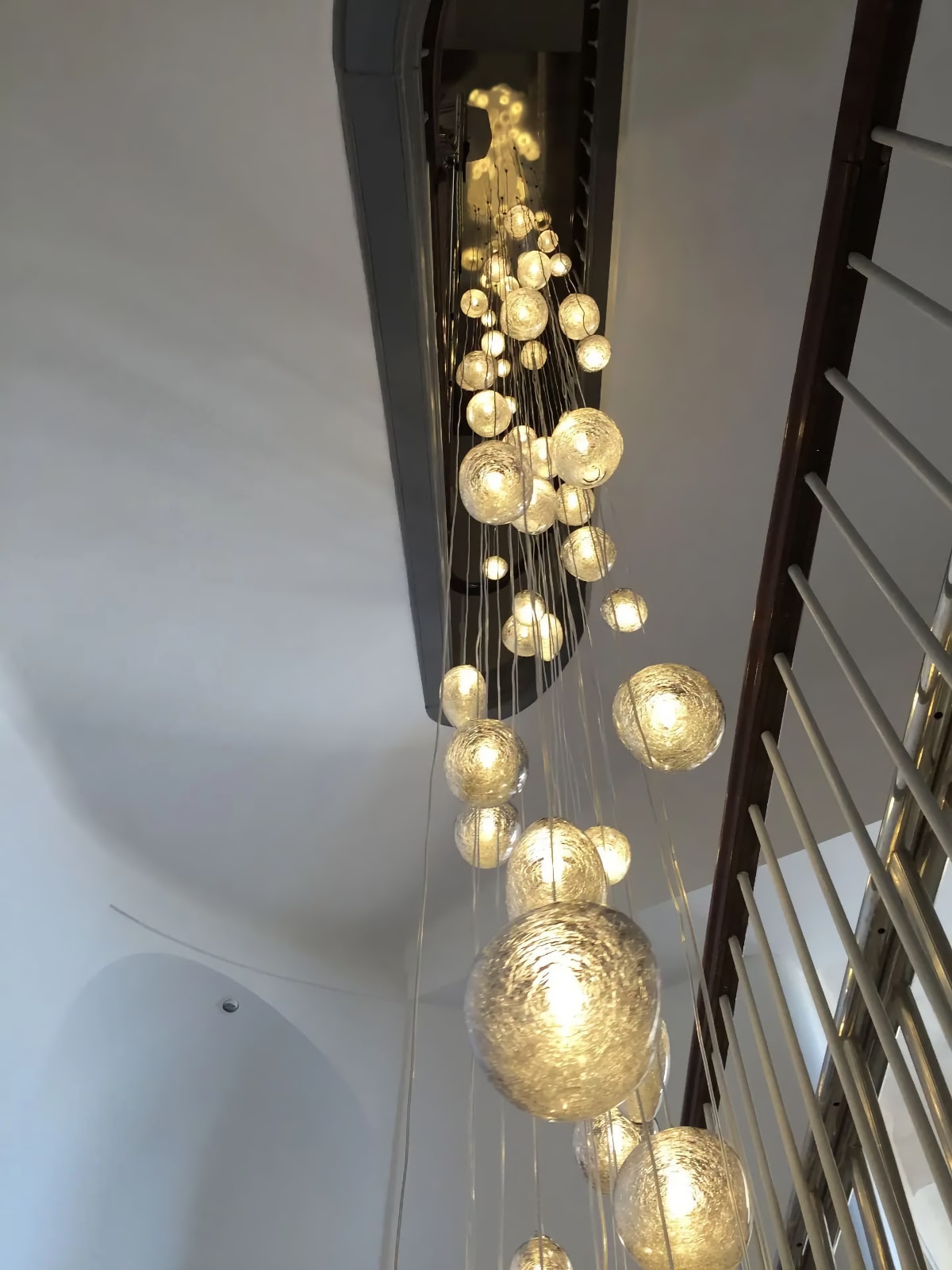 Hängeleuchte GALET 01 mit farbigem Zapfenglas , Bild 13 Hängeleuchte GALET 01 mit farbigem Zapfenglas , Bild 13