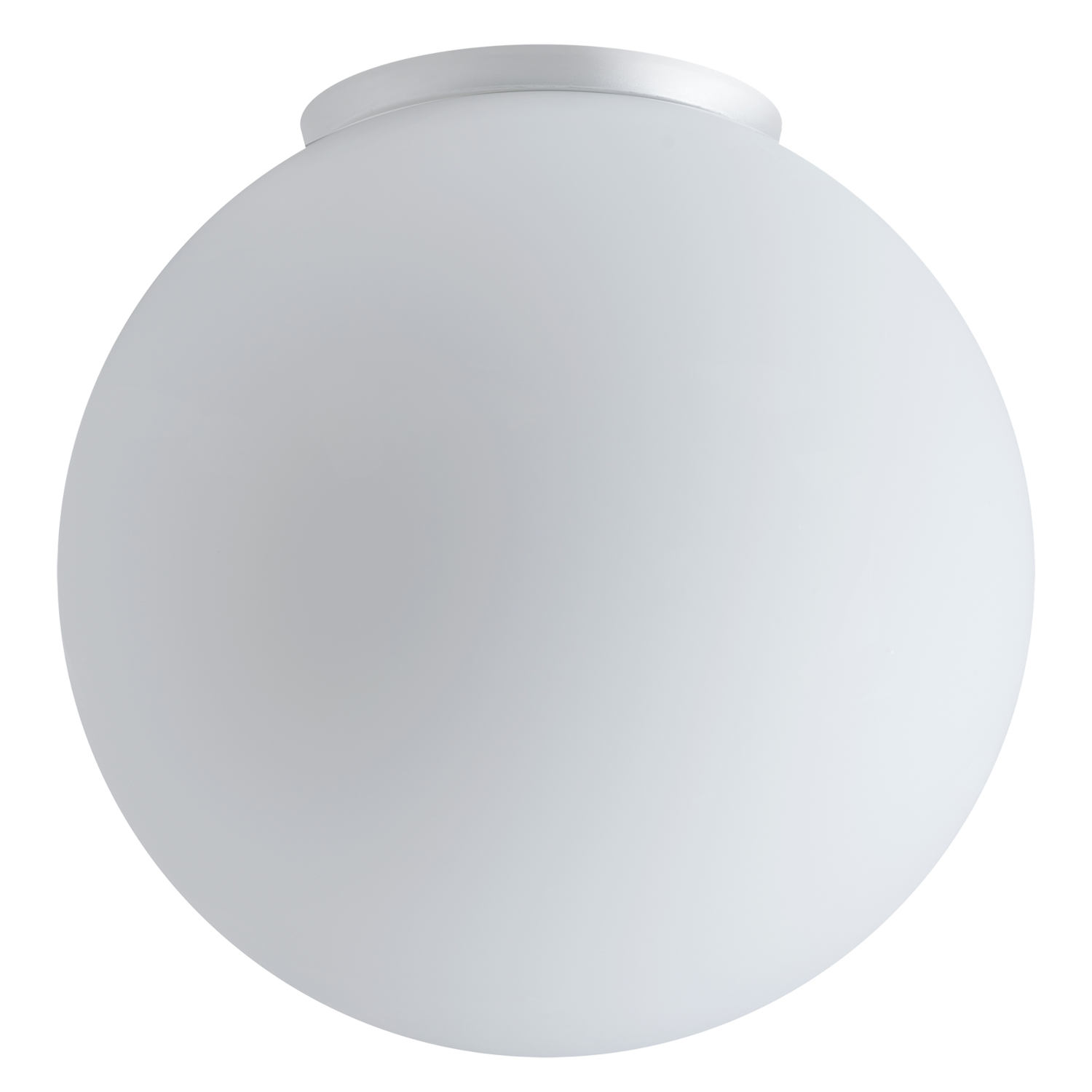 Bild 11: Ø 30 cm, weiß Schlichte Kugel-Deckenleuchte aus Opalglas SPHERA, IP65, Ø 20–40 cm: Ø 30 cm, weiß