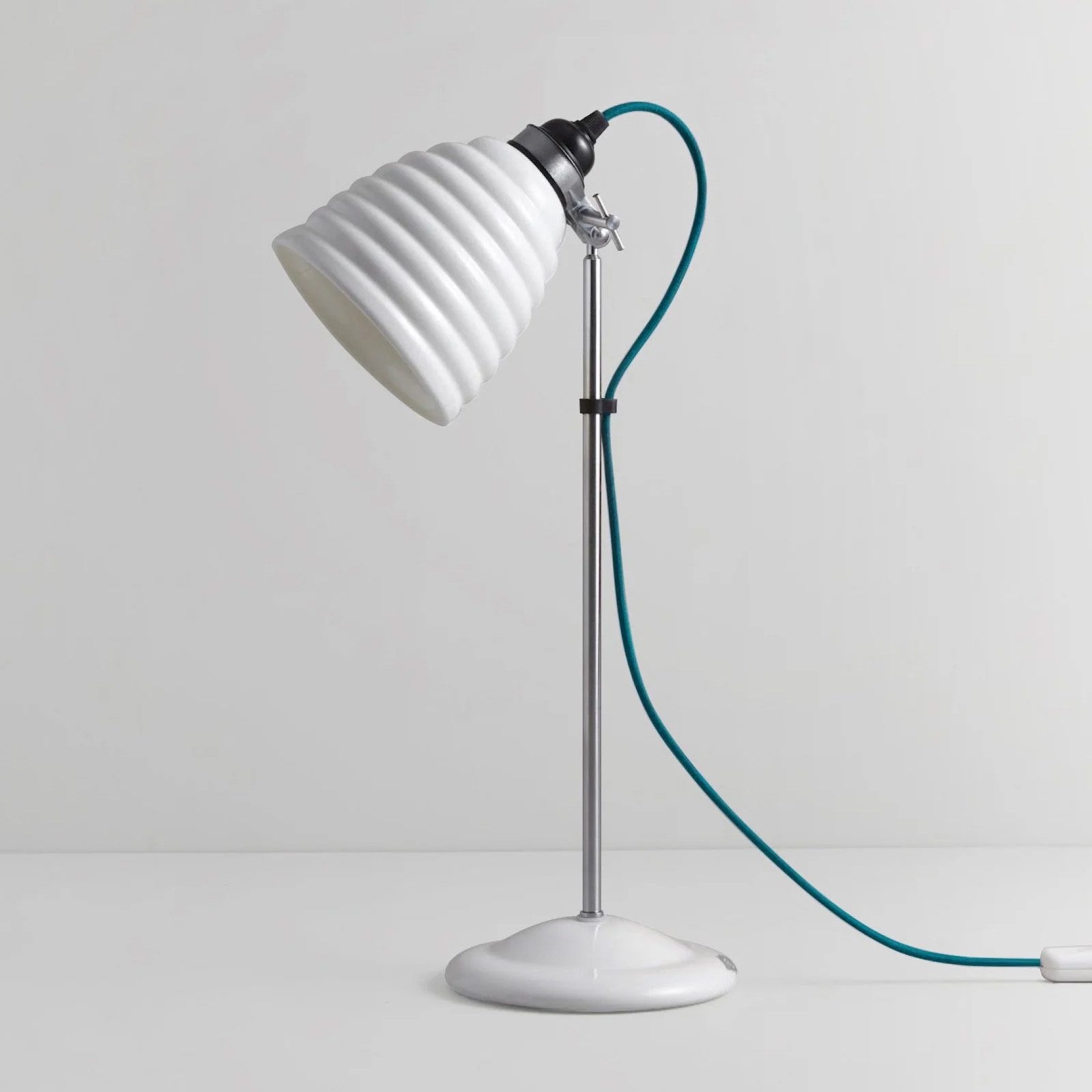 Originelle Tischleuchte mit Porzellanschirm HECTOR BIBENDUM, Bild 5