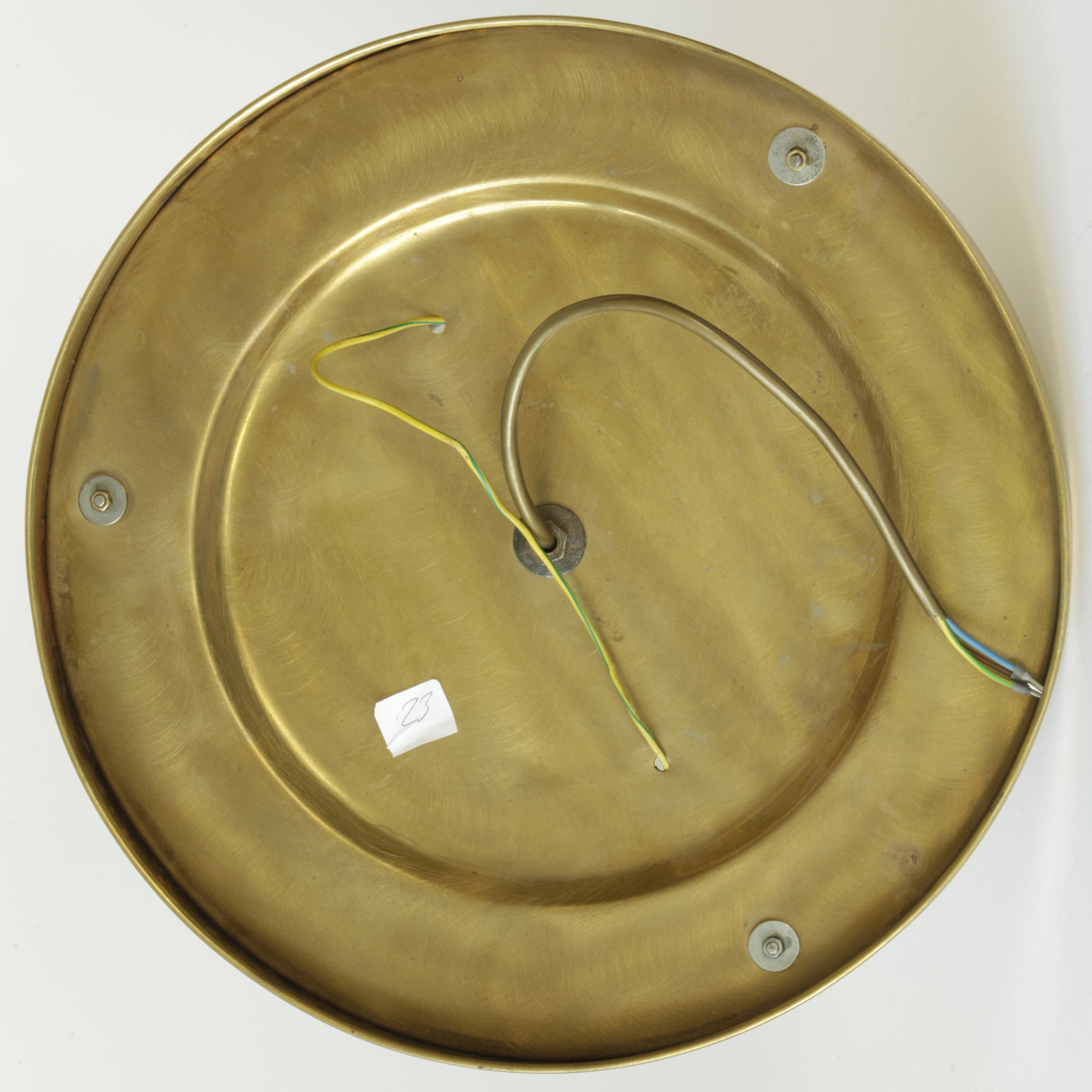 Antike Deckenleuchte mit Würfelglas, Deutschland, um 1920-VERKAUFT, Bild 4 Antike Deckenleuchte mit Würfelglas, Deutschland, um 1920-VERKAUFT, Bild 4