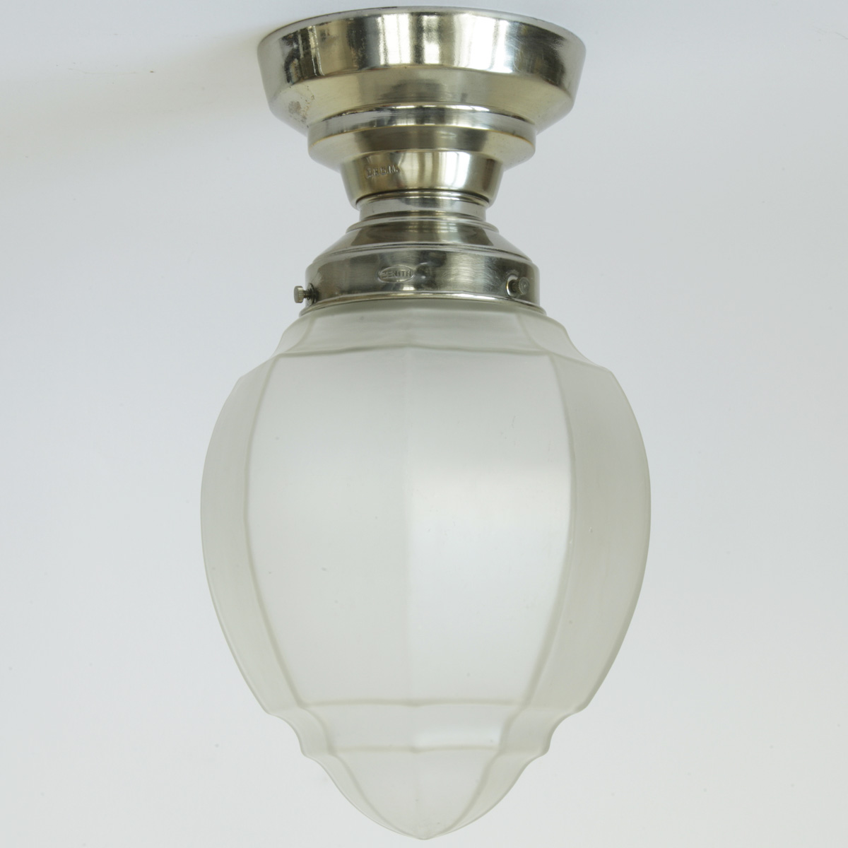 Antike Art déco-Deckenleuchte von Zenith, Deutschland, um 1925 – VERKAUFT, Bild 2 Antike Art déco-Deckenleuchte von Zenith, Deutschland, um 1925 – VERKAUFT, Bild 2
