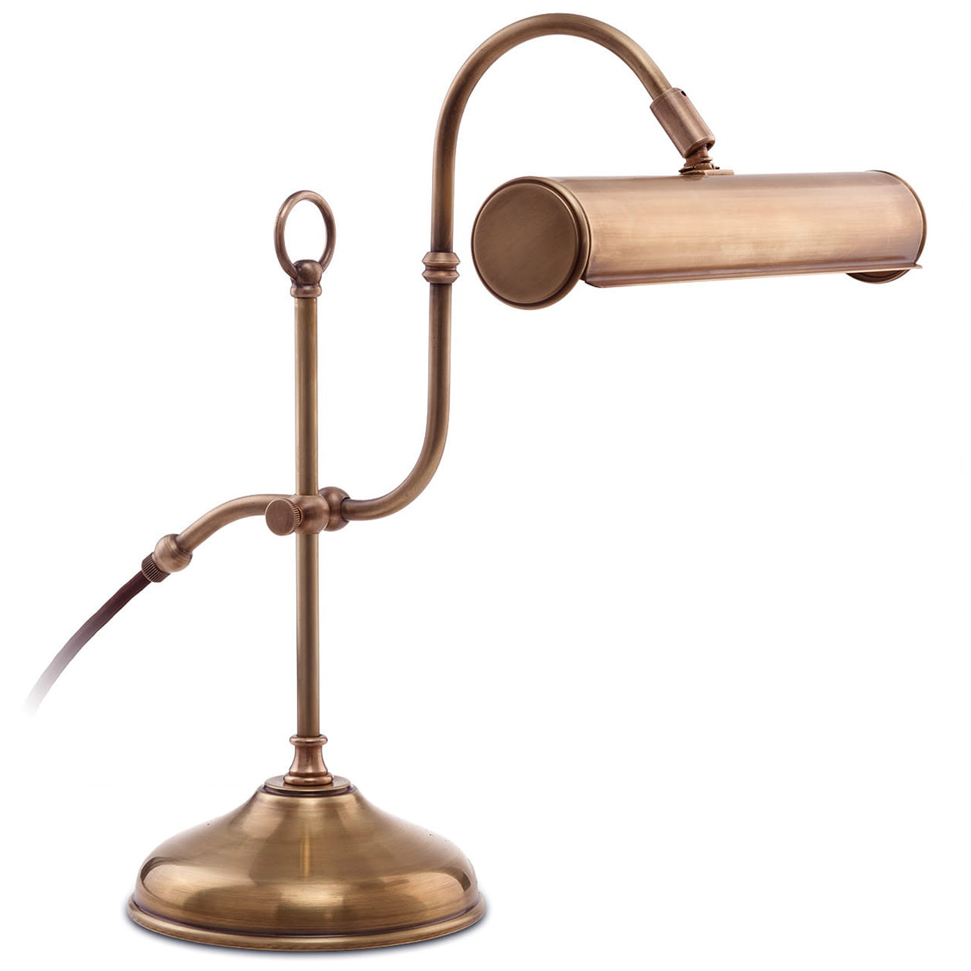 Height Adjustable Piano Light With Arched Bracket Height Adjustable Piano Light With Arched Bracket