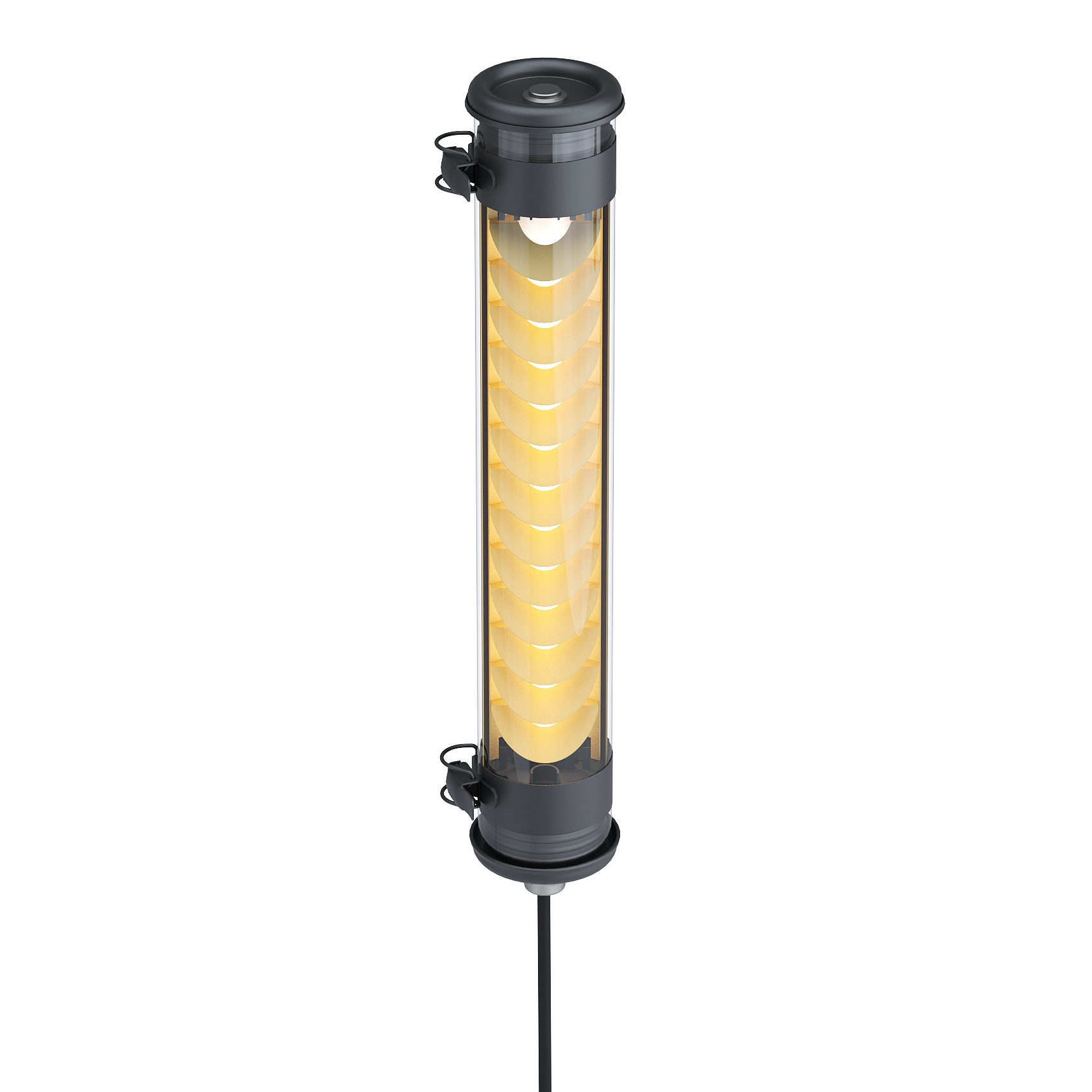 Dimmbare Wandleuchte mit Stecker ELGAR PUSH 