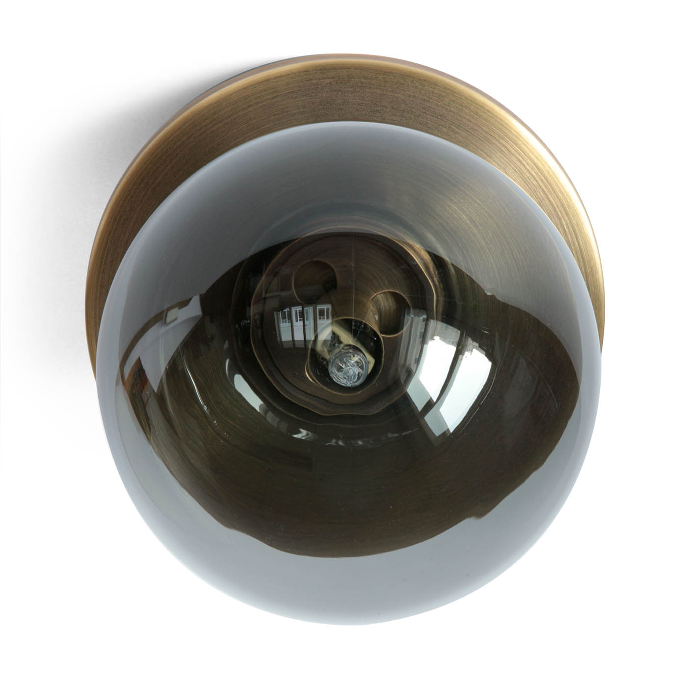 Zeitlose Wandleuchte mit Glaskugel in vielen Farben, Ø 14,5 oder 22 cm, Bild 6 Zeitlose Wandleuchte mit Glaskugel in vielen Farben, Ø 14,5 oder 22 cm, Bild 6