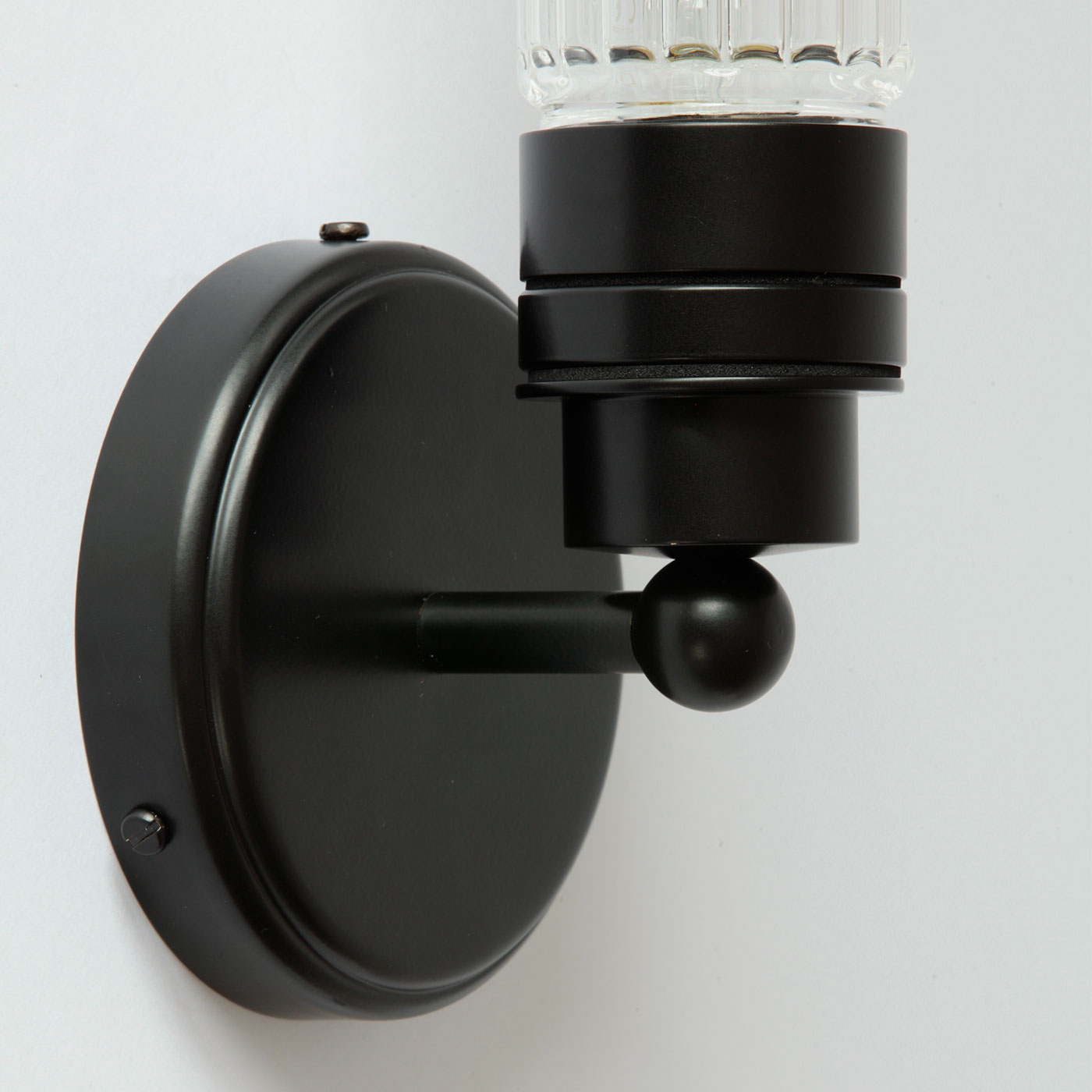 Badezimmer-Wandlampe mit klarem oder prismatischem Glaszylinder, IP65, Bild 10