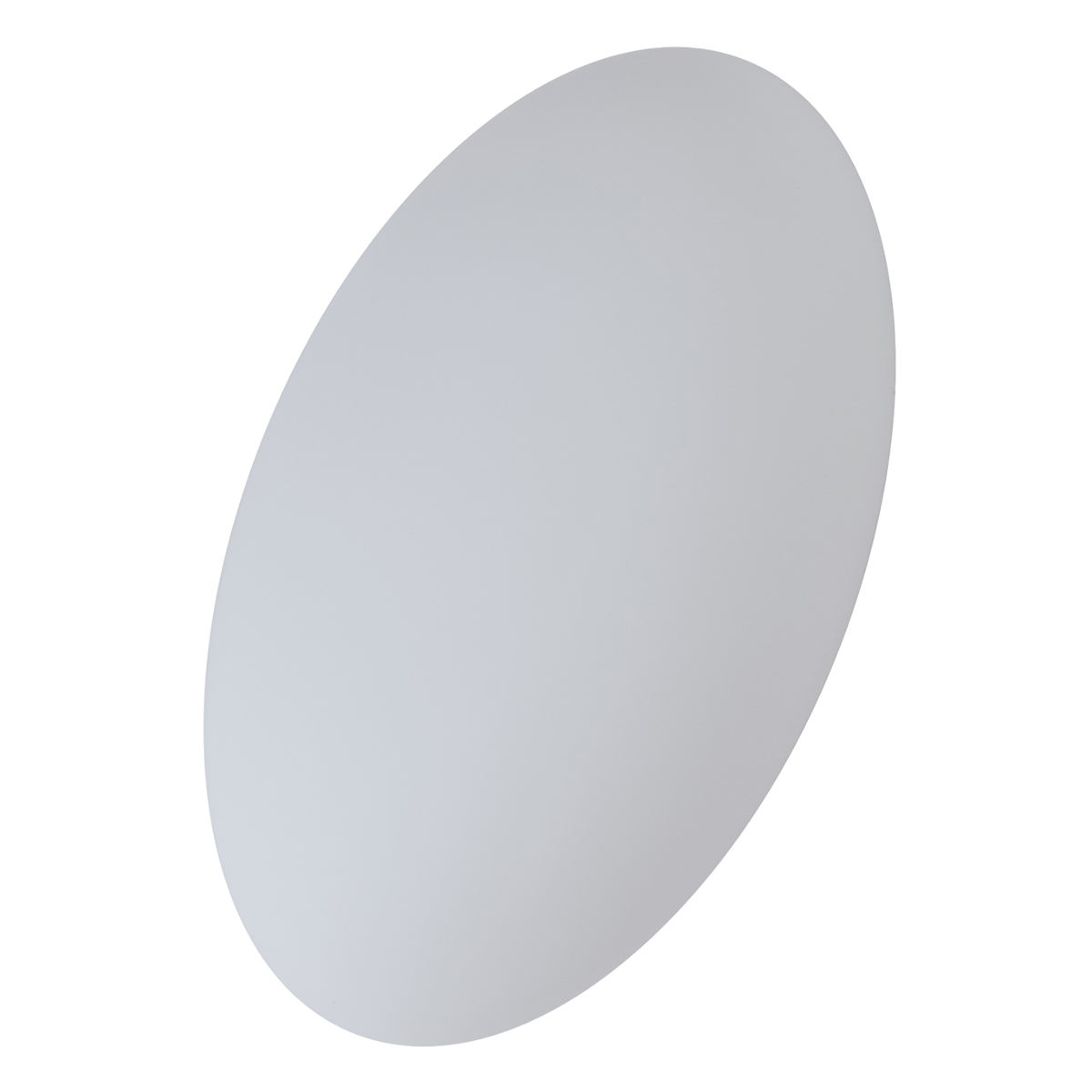Schlichte Wandleuchte ALVA mit ovalem Opalglas-Schirm: Größe S