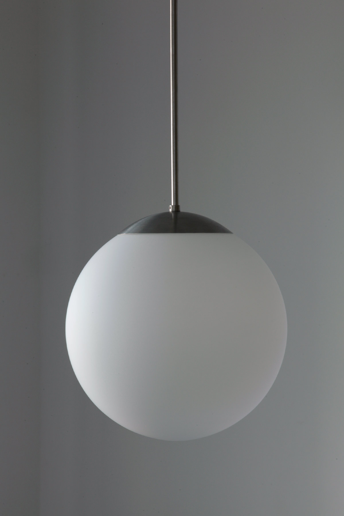 Klassischer Runder Glas-Lampenschirm – Pendelleuchte Mit 20 Cm Durchmesser | Einfach Zu Installieren, Inkl. Kabel & Fassung